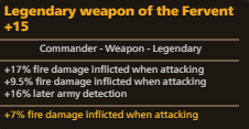 Fire commander weapon