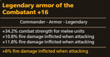 Fire commander armor
